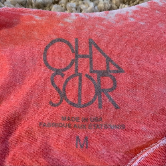 Chaser Pink Anchor Distressed T-Shirt Women’s Size Medium - Picture 10 of 13